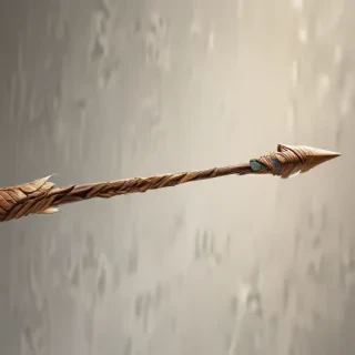 drawn arrow