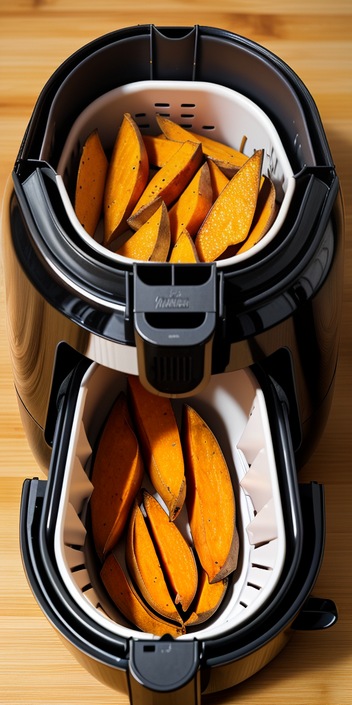 air fryer japanese sweet potato