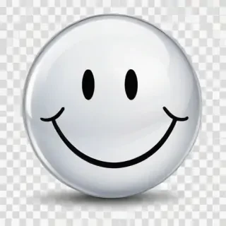 smiley face transparent background