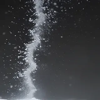 snow falling png