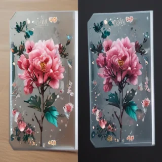 transparent aesthetic stickers