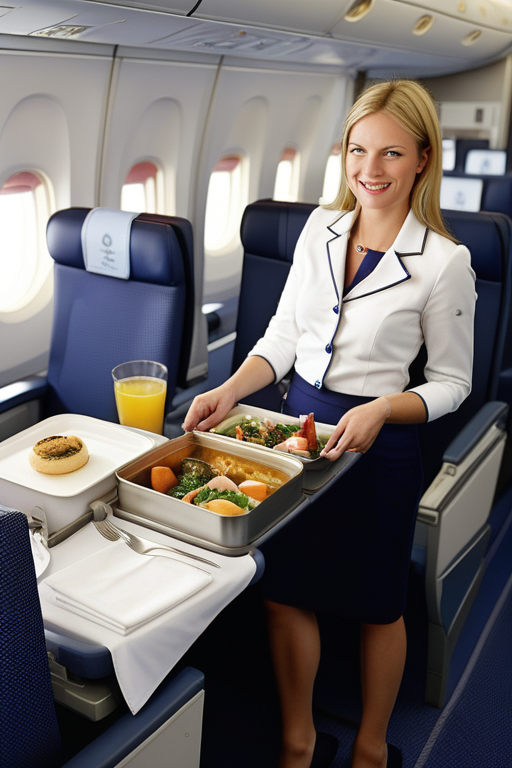 what the deal with airline food
