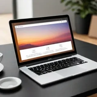 laptop mockup png