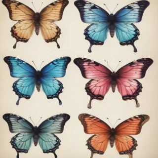 pictures of butterflies to draw