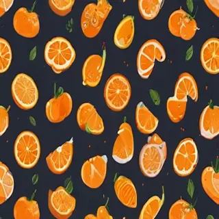 cute orange background
