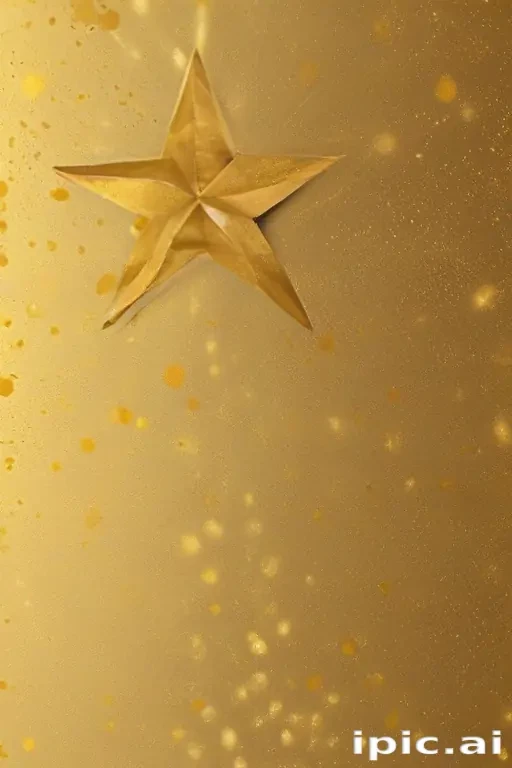 gold star background