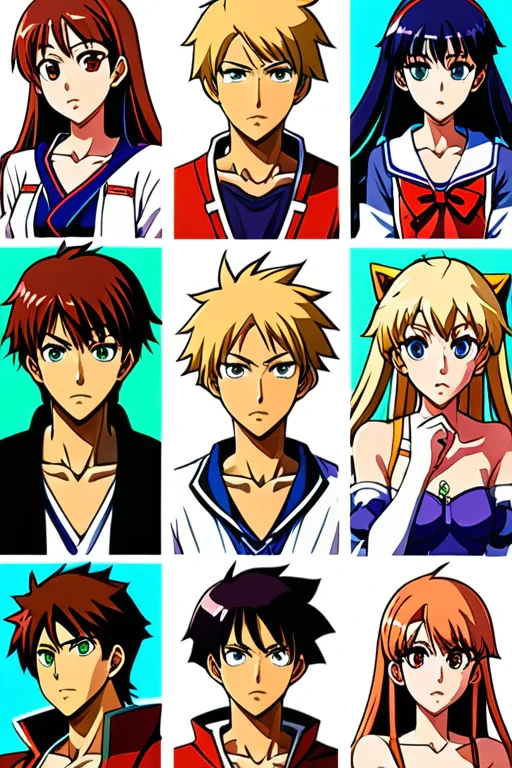 images of anime characters