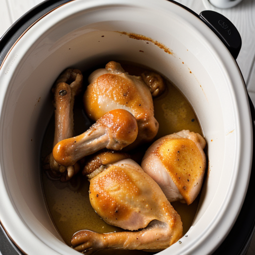 chicken leg quarter recipes in crock pot