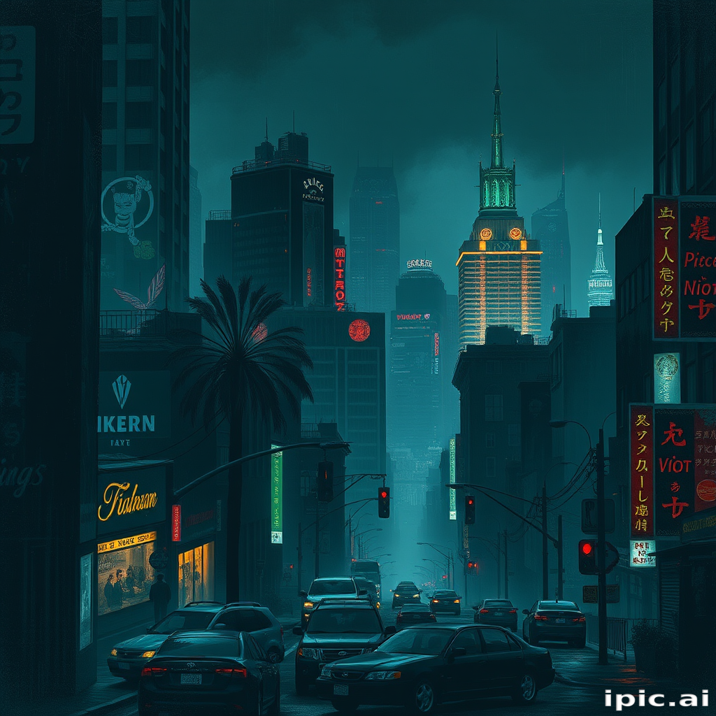 dark city aesthetic