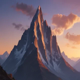 mountain silhouette