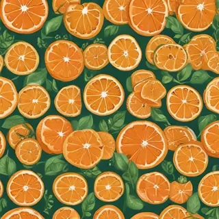 cute orange background