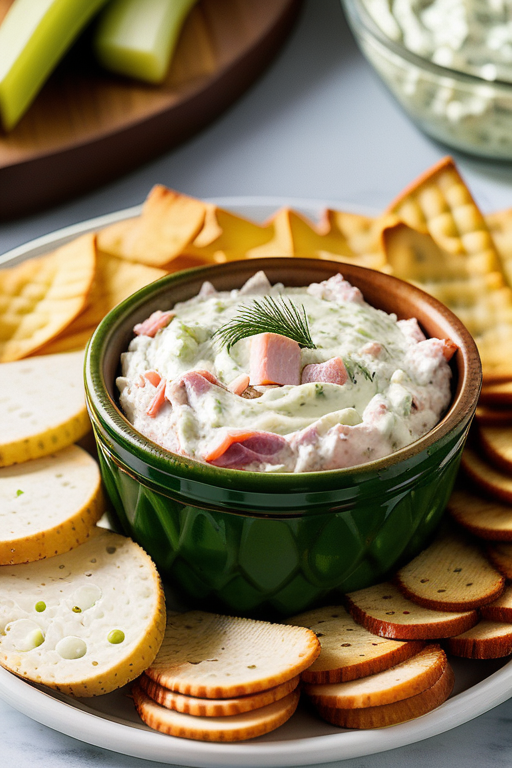dill pickle dip with ham