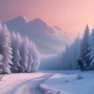 aesthetic winter wallpaper iphone