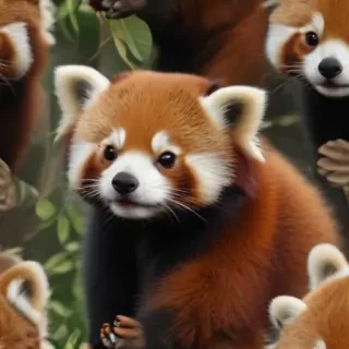 red panda png