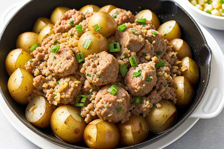 ground pork and potato recipes