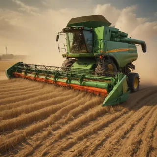 combine harvester