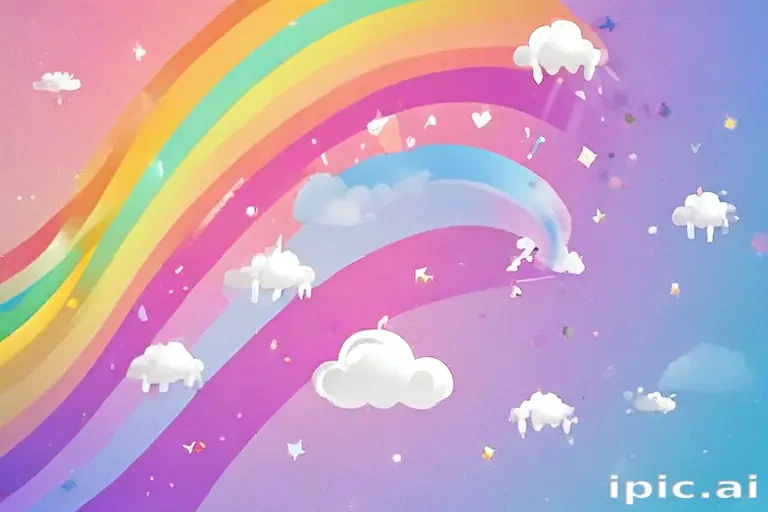cute rainbow wallpaper
