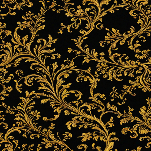 gold black background