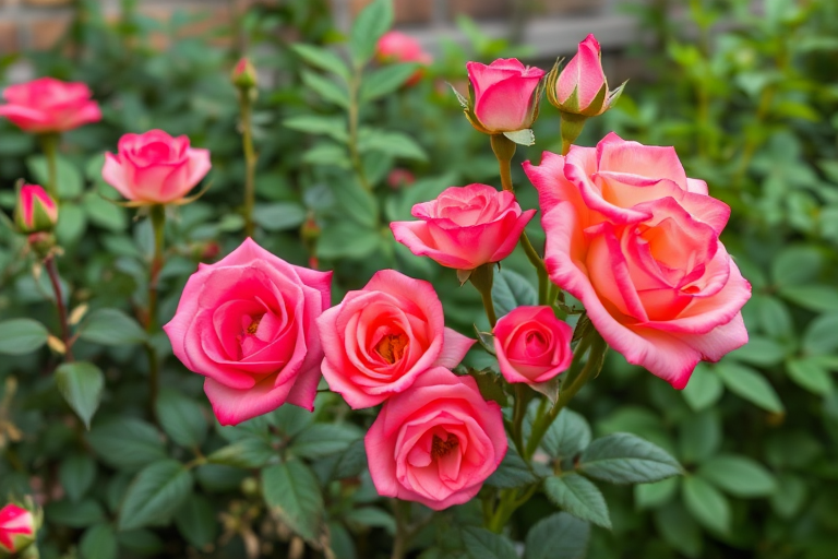 rose border