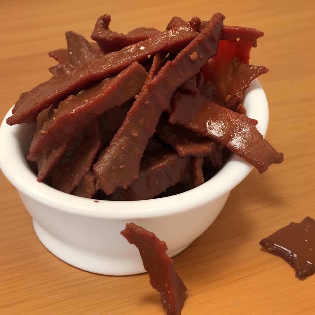 sweet and hot beef jerky