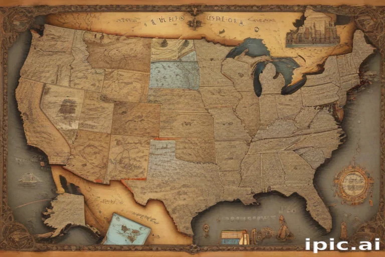 map of the us states
