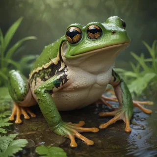 frog illustration