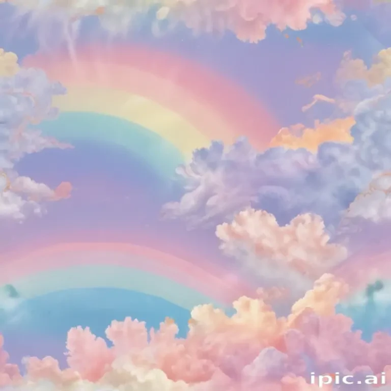 pastel rainbow bg