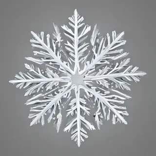 snowflake clipart free