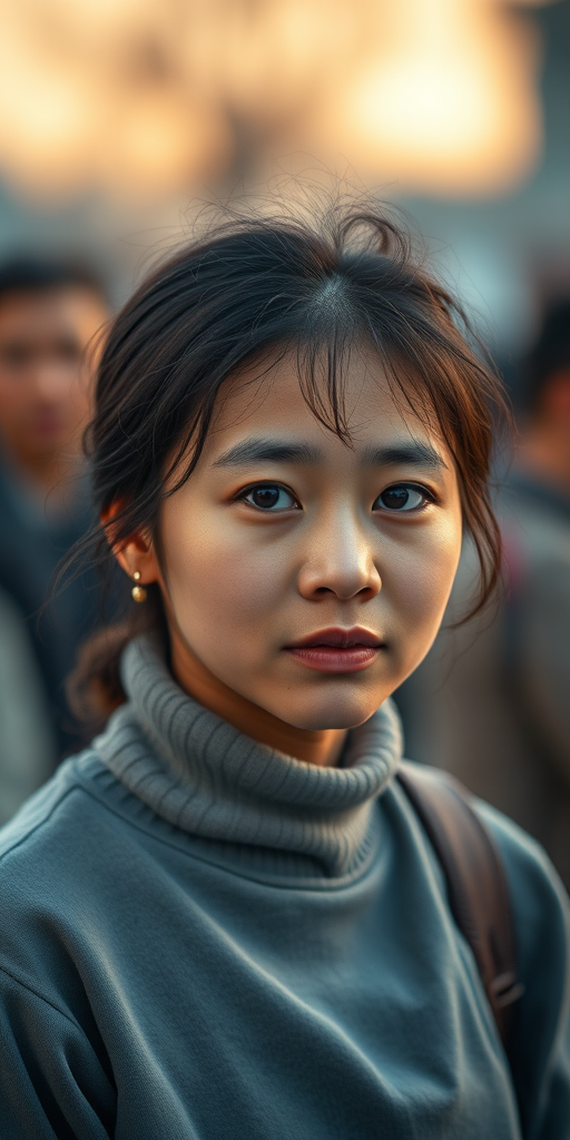 Regenerate the image with a Canon EOS R5, 50mm lens, f/1.8 aperture, ISO 100, 1/125 sec shutter speed, soft lighting, and portrait orientation for enhanced detail and sharpness.