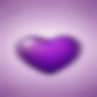 purple heart background