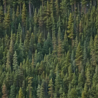 pine trees transparent background