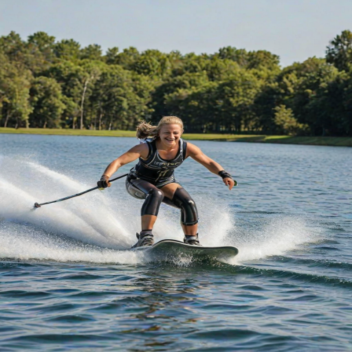 water skiing
