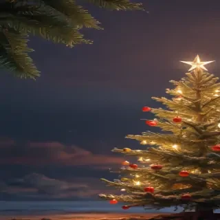iphone simple christmas wallpaper