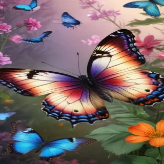 beautiful butterflies wallpaper