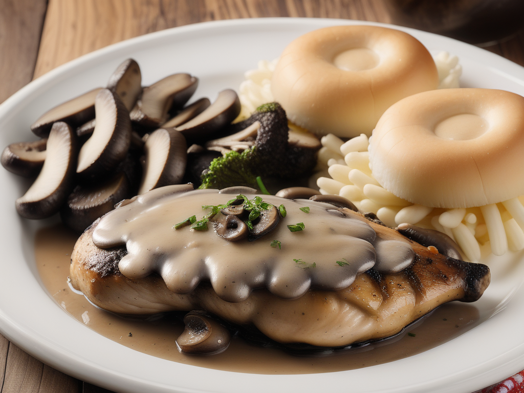 texas roadhouse portobello mushroom chicken