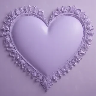 light purple heart wallpaper