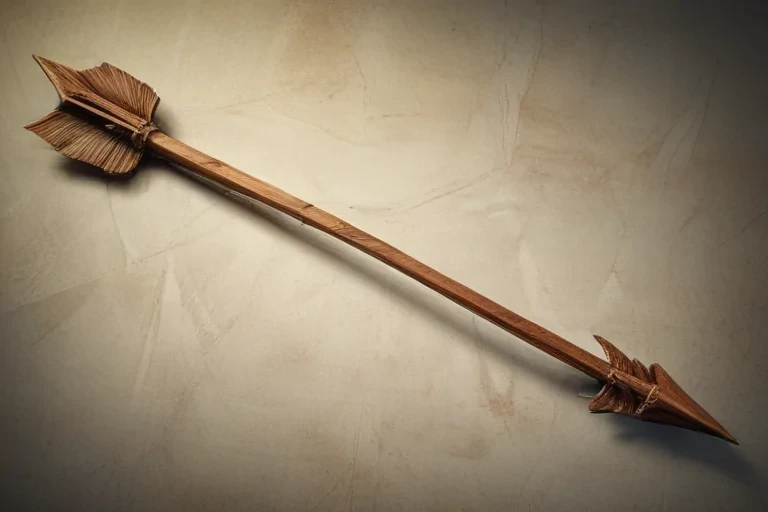 drawn arrow