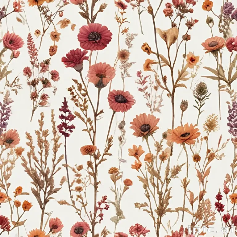 dried flowers png