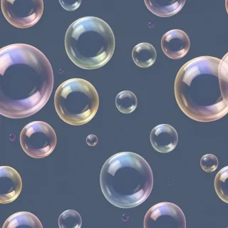 bubbles transparent