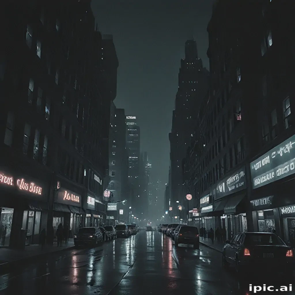 dark city aesthetic