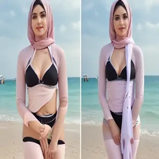 hijab bikini