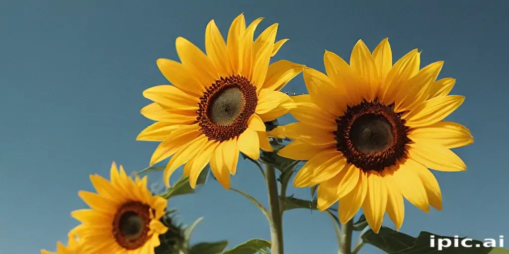aesthetic sunflower background