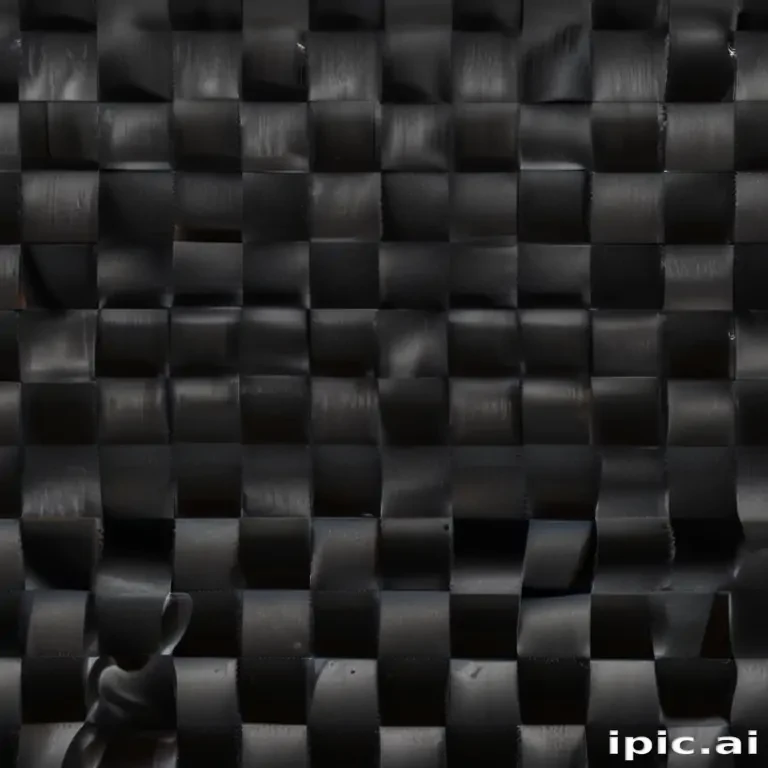 black checkered background