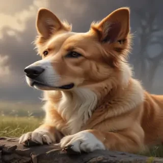 dog illustration