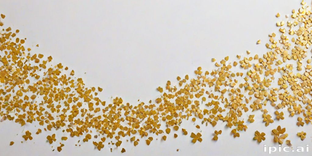 gold and white background