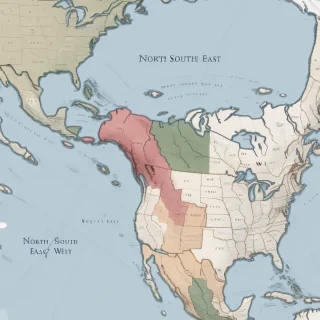 north south east west