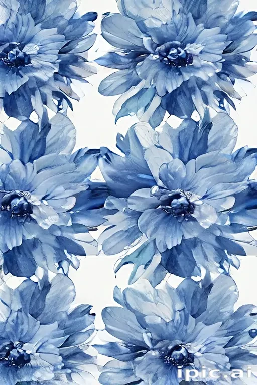 blue flowers png