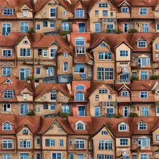 background of a house