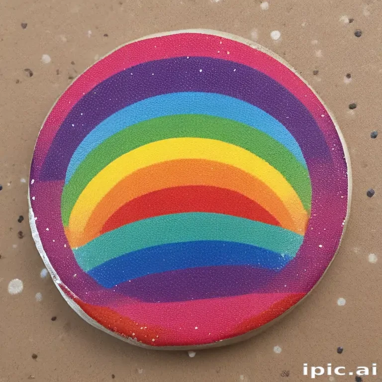 rainbow back round