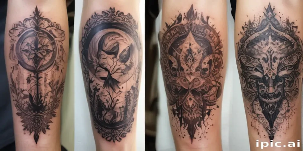 transparent tattoos